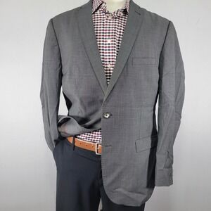 Roy Robson Slim Fit Men's Sport Coat Blazer Two Button Tollegno‎ 1900 Wool 46R